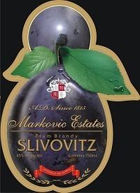 Markovic Estates - Slivovitz 10 years old